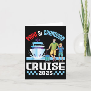Papa &amp; Grandson Cruise 2025 Family Vacation Cr Karte