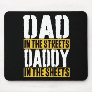 Papa auf der Straße Daddy auf dem Blatt Vater&#; s Mousepad