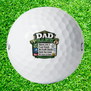 Papa Bank Lustig Golfball