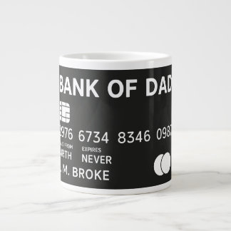 Papa Bankkarte Jumbo-Tasse