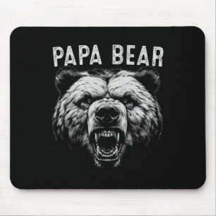 Papa Bär Beste Idee Vatertag Lustige Bär Geschenke Mousepad