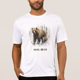 *~* PAPA BAR Cubs künstlerisch Vatertag Geschenk A T-Shirt
