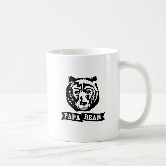 Papa-Bär Kaffeetasse (Rechts)
