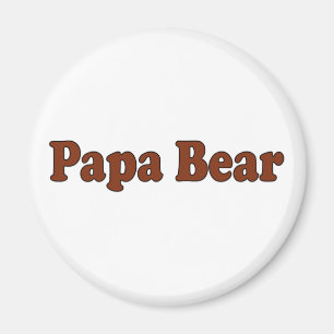 Papa-Bär Magnet