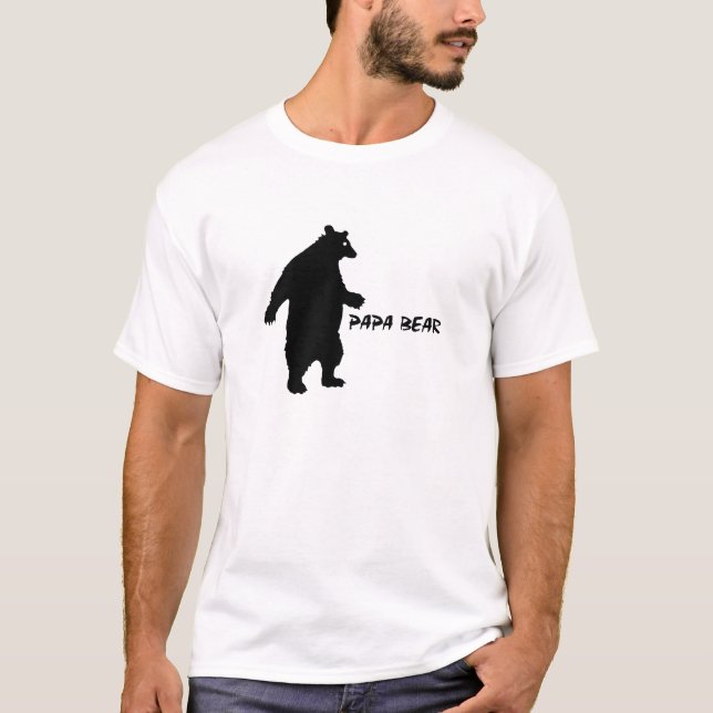 Papa-Bär T-Shirt (Vorderseite)