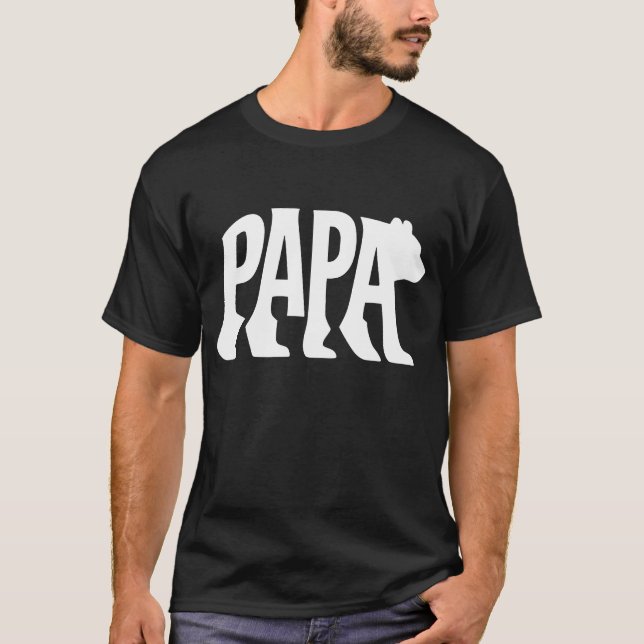 Papa Bär T-Shirt (Vorderseite)