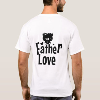 Papa Bär T-Shirt – Beschützer & Führer | Süßer Pan
