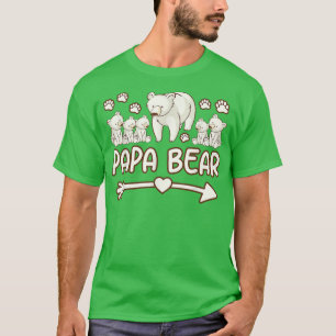 Papa-Bärenhemden, Männer 5 Knochen zu Shirts