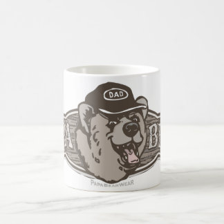 Papa-Bärn-Abnutzungs-Logo Tasse