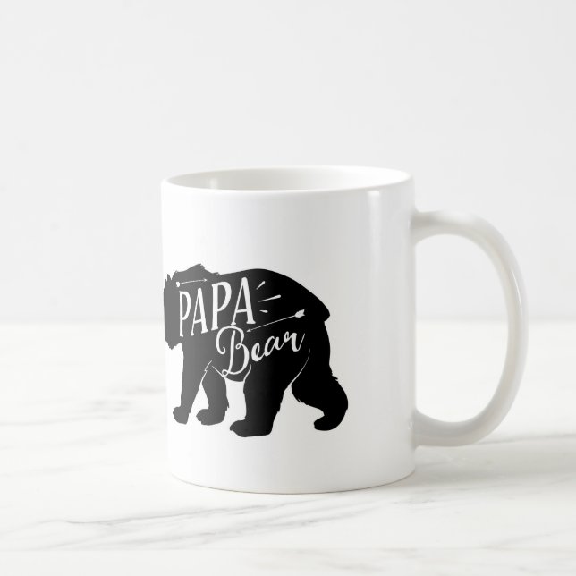 Papa-Bärn-Tasse, Papa-Bärn-Schale, Vati oder Kaffeetasse (Rechts)