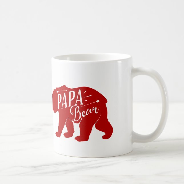 Papa-Bärn-Tasse, Papa-Bärn-Schale, Vati oder Tasse (Rechts)