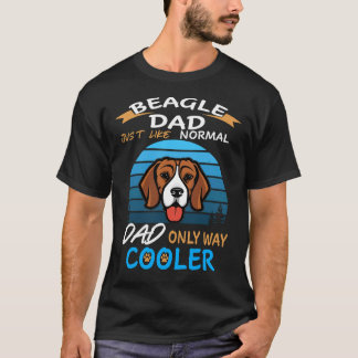 Papa - Beagle Papa Kühler T-Shirt