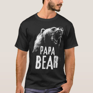 Papa Bear Best Vater T Vatertag Pop Geschenk T-Shirt