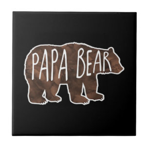 Papa Bear Classic Fliese