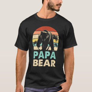 Papa Bear Daddy Bärenfamilie für Vater T-Shirt