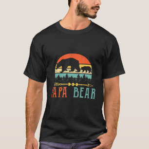 Papa Bear Daddy Mens Idea T-Shirt