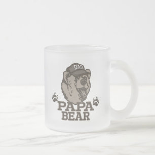 Papa Bear Gift Ideen für Vater Mattglastasse