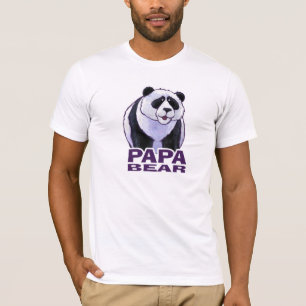 Papa Bear Panda Men's Light T-Shirt