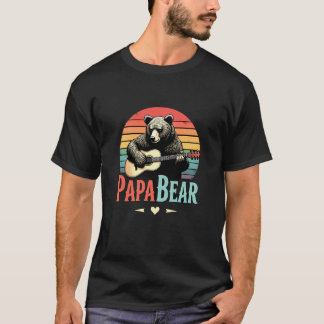 Papa Bear schwarz T-Shirt