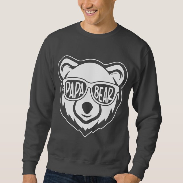 🐻 Papa Bear 🐻 Sweatshirt (Vorderseite)