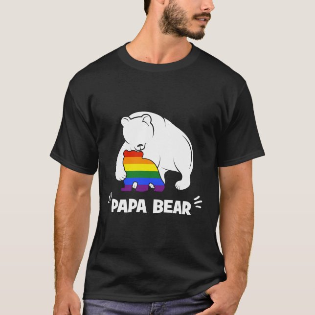 Papa Bear T-Shirt (Vorderseite)