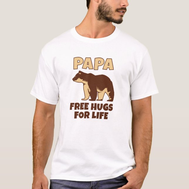 Papa Bear T-Shirt (Vorderseite)