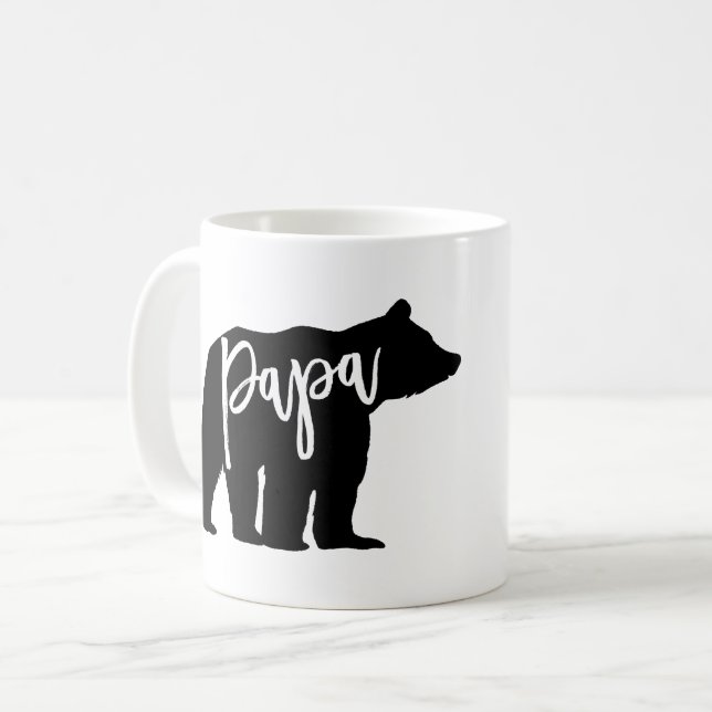 Papa Bear Tasse (Vorderseite Links)