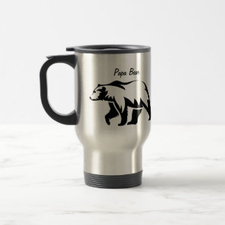 Papa Bear Travel Mug Reisebecher