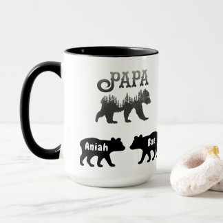 Papa Bear und Cubs Tasse