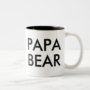Papa Bear   Witziger Spaß Tasse