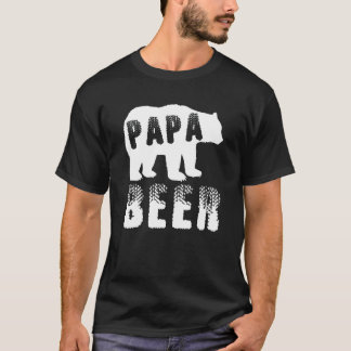 Papa Beer Bear Für den besten Vater Funny Vater Jo T-Shirt