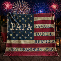 PAPA beste Enkelkinder Namen Vintage Amerikanische