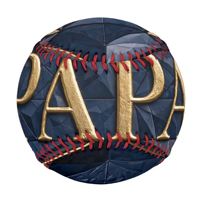 PAPA - Bester Baseball-Vater Aller Zeiten Baseball (Vorderseite)