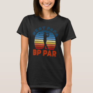 Papa by Par Golfer Vintager Vater Kindergarten T-Shirt