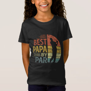 Papa By Par Vatertag Golf Opa T-Shirt