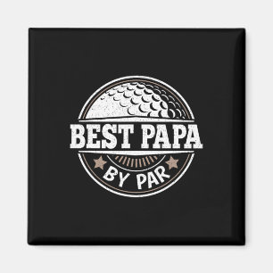 Papa by Par Vintag Golf Player Daddy Vater Vathers Magnet