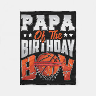 Papa Bysketbyll Birthday Boy Family Byller B-Tag P Fleecedecke