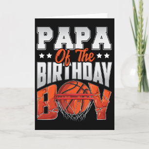 Papa Bysketbyll Birthday Boy Family Byller B-Tag P Karte