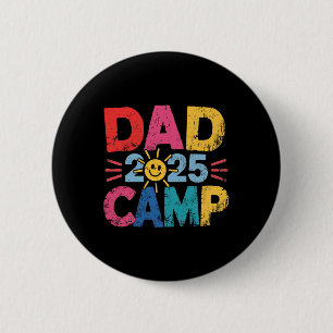 Papa-Camp 2025 Familienurlaub Sommer-Camping-Crew Button