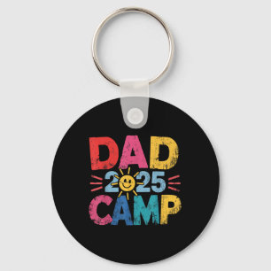 Papa-Camp 2025 Familienurlaub Sommer-Camping-Crew Schlüsselanhänger