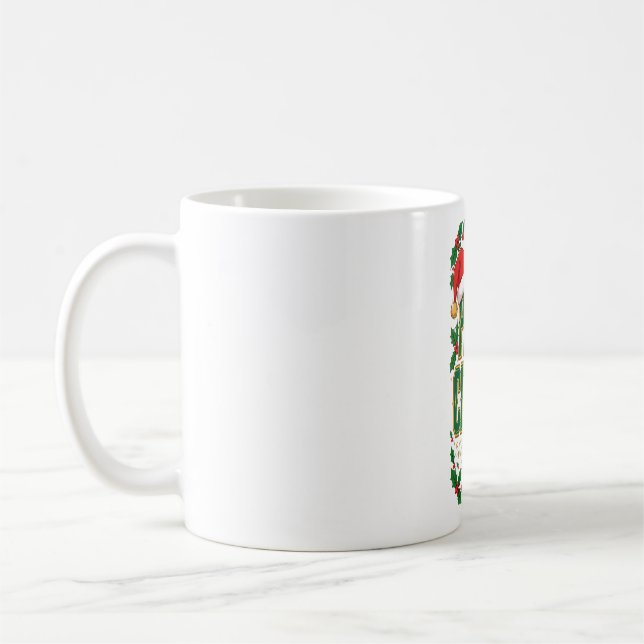 Papa Claus Fröhlich und Hell Kaffeetasse (Links)