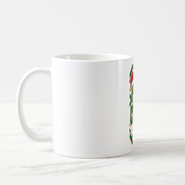Papa Claus Fröhlich und Hell Kaffeetasse (Links)