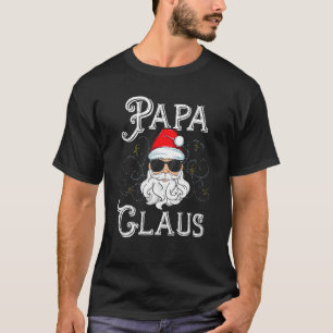 Papa Claus Matching Family Weihnachten Weihnachten T-Shirt