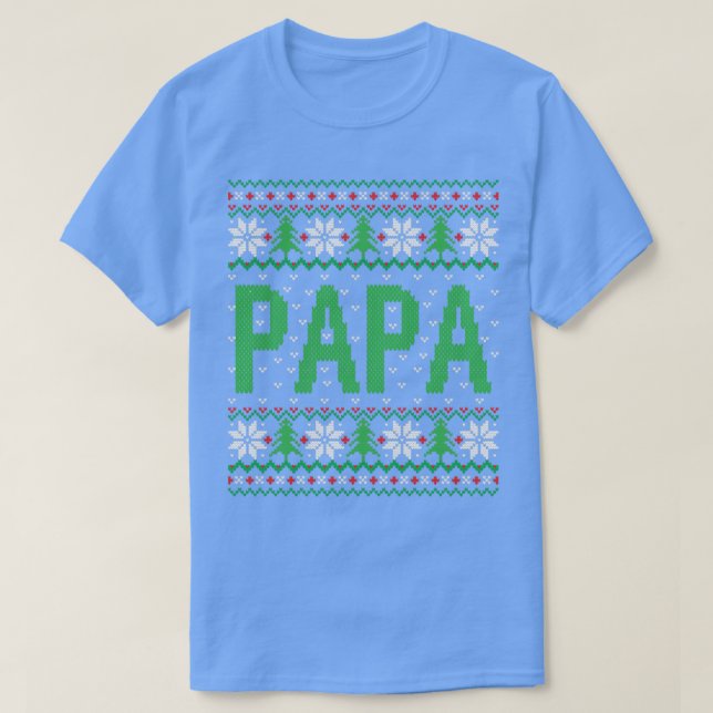 Papa claus T-Shirt (Design vorne)