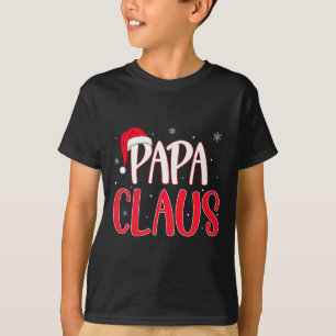 Papa Claus Weihnachts-Familien-Matching-Pyjamas Lu T-Shirt