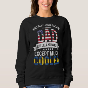 Papa Country Swed Vater Fathers Day Sweatshirt