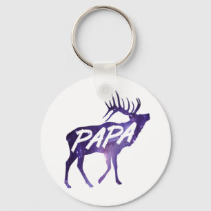 Papa Deer Schlüsselanhänger