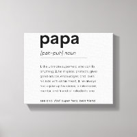 Papa Definition Poster, Geschenk für Vater, Vatert