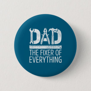 Papa der Alles-Fixer-Shirt Männer Handwerker Button