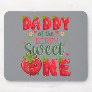 Papa der Berry Sweet One 1. Geburtstag Mousepad